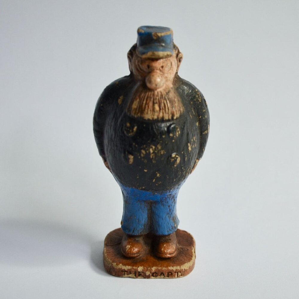 Vintage 1944 KFS Syroco Figurine Toy The Cap’t Captain Katzenjammer Kids